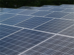 太陽光発電のソーラーパネル