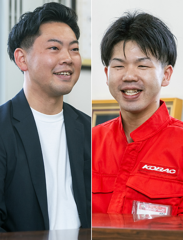 松本 武憲さん・小西 秀斗()さん